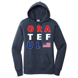 Grateful for America Women's Pullover Hoodie