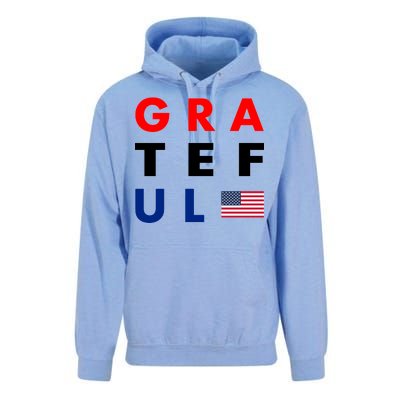 Grateful for America Unisex Surf Hoodie