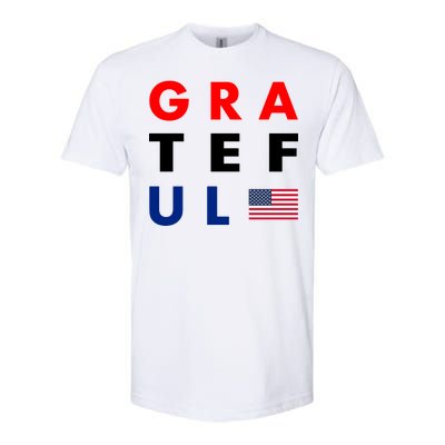 Grateful for America Softstyle CVC T-Shirt