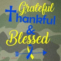 Grateful Thankful & Blessed Down Syndrome Legacy Tie Dye Trucker Hat