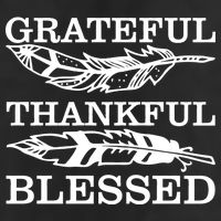 Grateful Thankful And Blessed 15oz Campfire Ceramic Mug