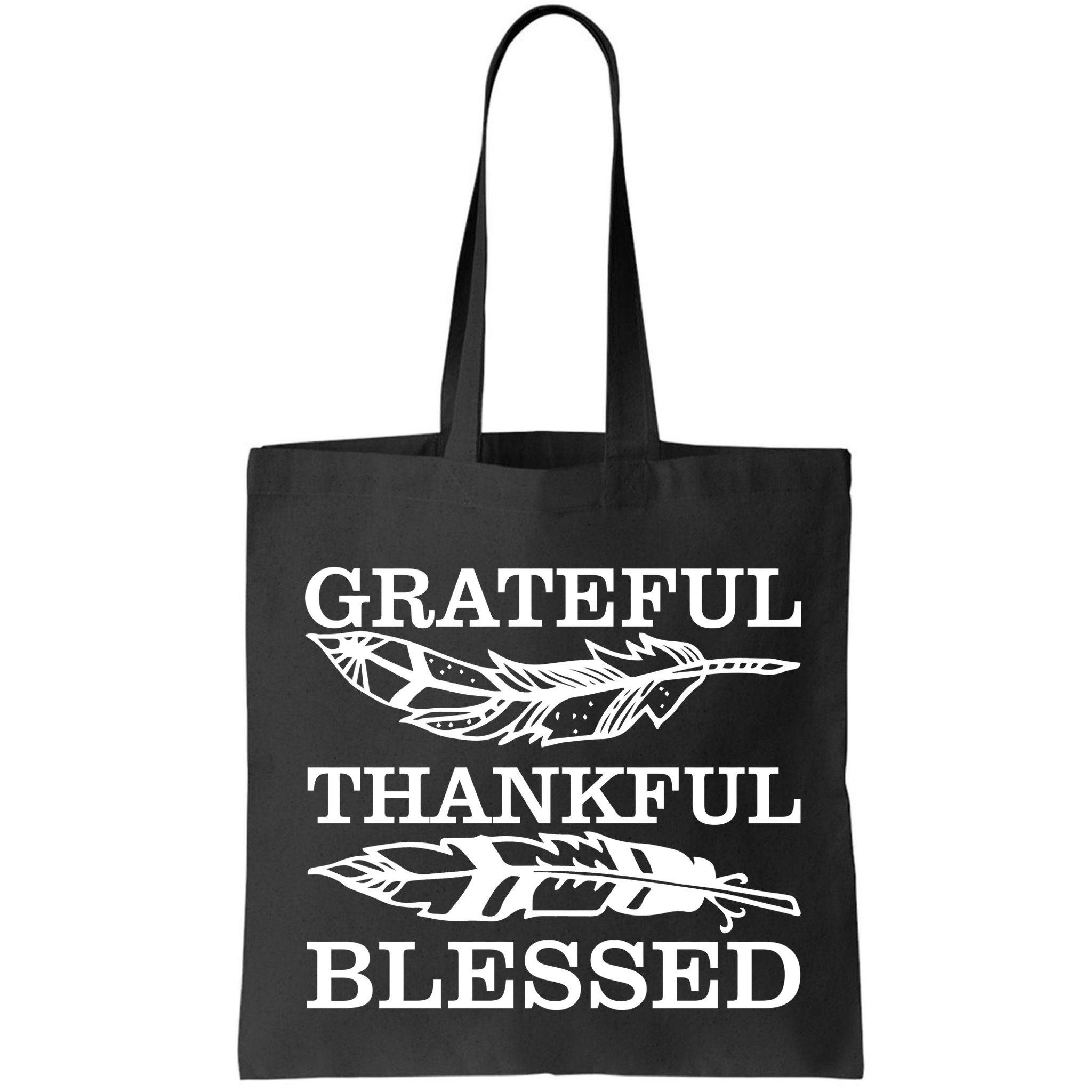 Grateful Thankful And Blessed Bag