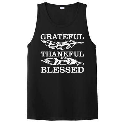 Grateful Thankful And Blessed PosiCharge Competitor Tank