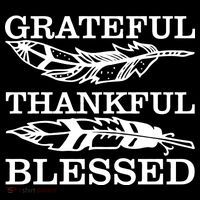 Grateful Thankful And Blessed Tank Top