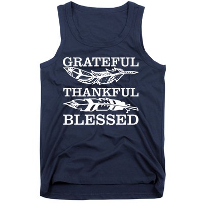 Grateful Thankful And Blessed Tank Top