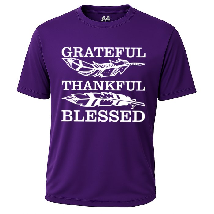 Grateful Thankful And Blessed Performance Shirt