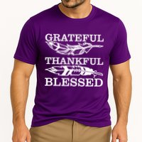 Grateful Thankful And Blessed Performance Shirt
