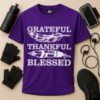 Grateful Thankful And Blessed Performance Shirt