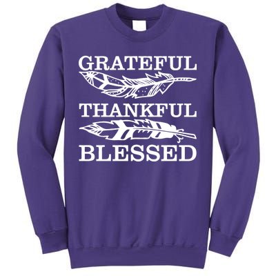 Grateful Thankful And Blessed Sweatshirt