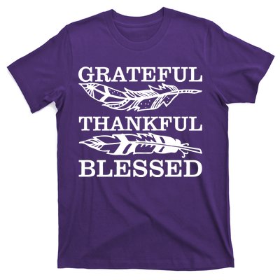 Grateful Thankful And Blessed T-Shirt