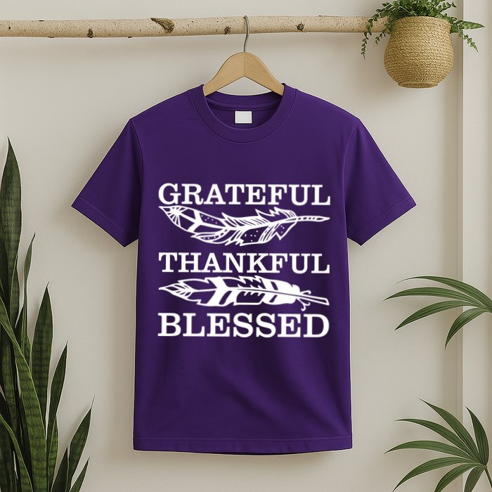 Grateful Thankful And Blessed T-Shirt