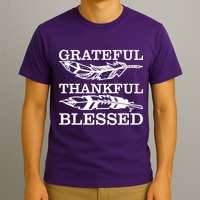 Grateful Thankful And Blessed T-Shirt