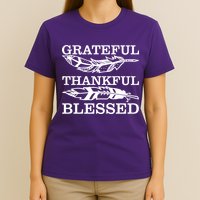 Grateful Thankful And Blessed T-Shirt