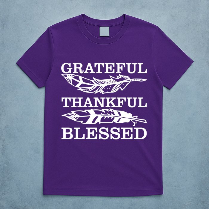 Grateful Thankful And Blessed T-Shirt