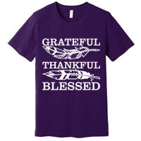Grateful Thankful And Blessed Premium T-Shirt