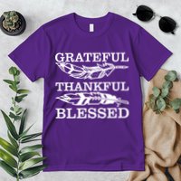Grateful Thankful And Blessed Premium T-Shirt