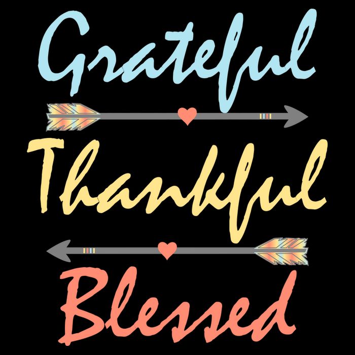 Grateful Thankful Blessed Colorful Thanksgiving Backpack