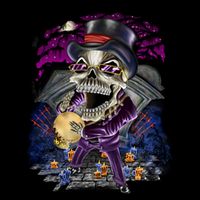 Graveyard Death Skull Sustainable Bucket Hat
