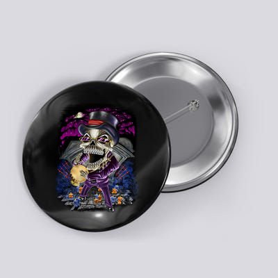 Graveyard Death Skull Button