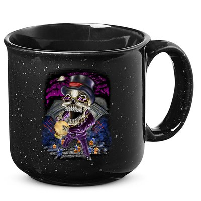 Graveyard Death Skull 15oz Campfire Ceramic Mug