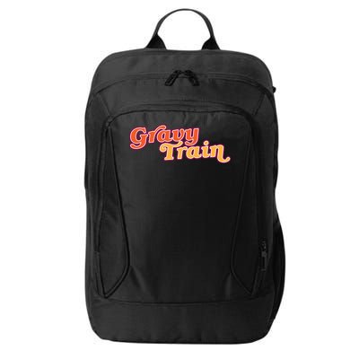 Gravy Train Retro Thanksgiving City Backpack