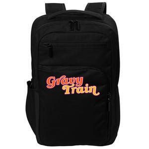 Gravy Train Retro Thanksgiving Impact Tech Backpack