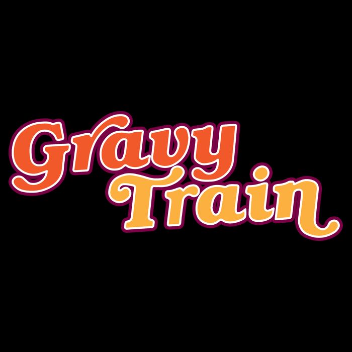 Gravy Train Retro Thanksgiving Drawstring Bag