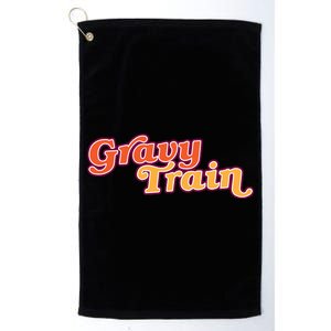 Gravy Train Retro Thanksgiving Platinum Collection Golf Towel