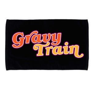 Gravy Train Retro Thanksgiving Microfiber Hand Towel