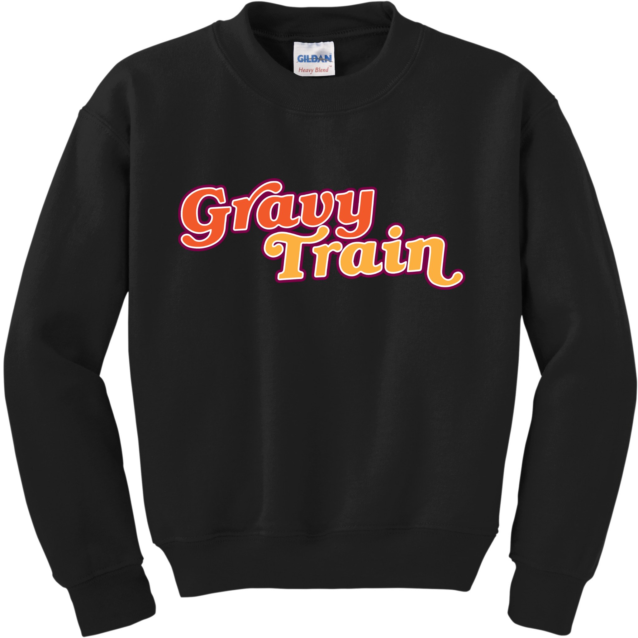 Gravy Train Retro Thanksgiving Kids Sweatshirt