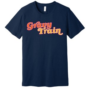 Gravy Train Retro Thanksgiving Premium T-Shirt