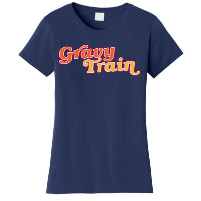 Gravy Train Retro Thanksgiving Women's T-Shirt