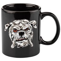 Gray Bulldog 11oz C Handle Ceramic Mug