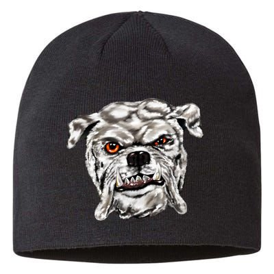 Gray Bulldog Sustainable Beanie