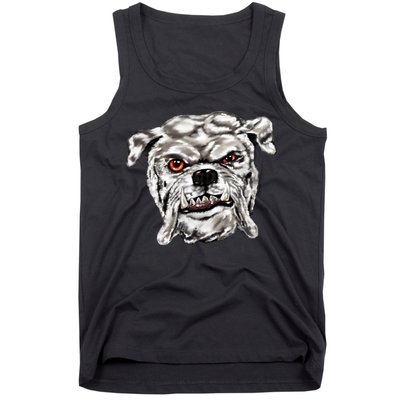 Gray Bulldog Tank Top