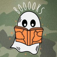 Ghost Reading Books Halloween Legacy Tie Dye Trucker Hat