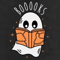 Ghost Reading Books Halloween Cool Comfort Performance Bucket Hat