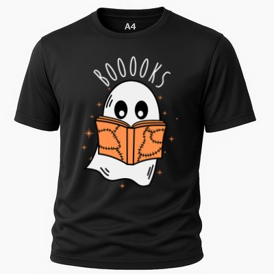 Ghost Reading Books Halloween Performance Shirt