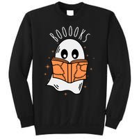 Ghost Reading Books Halloween Sweatshirt