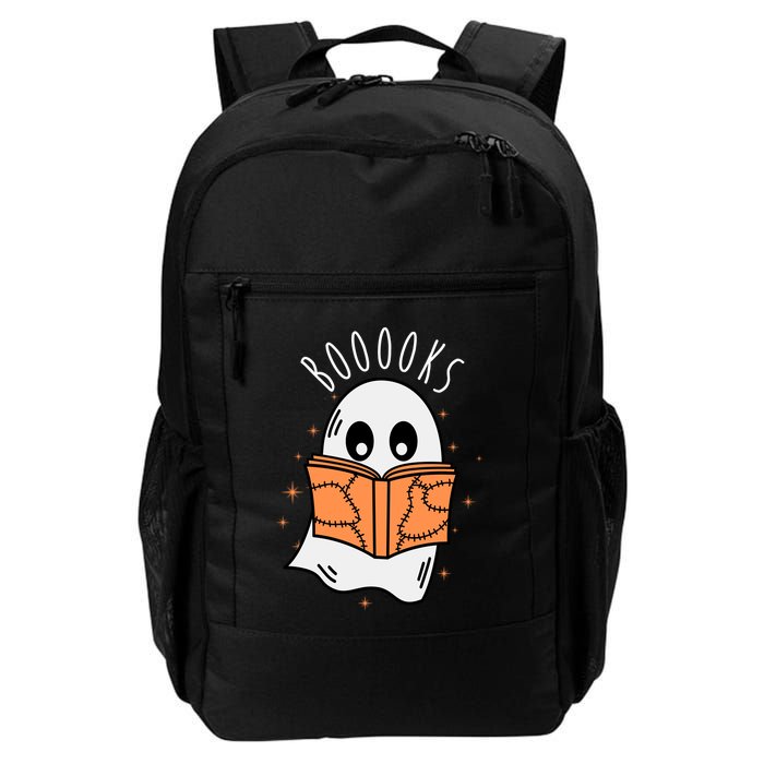 Ghost Reading Books Halloween Backpack