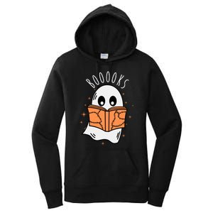 Ghost Reading Books Halloween Women's Pullover Hoodie