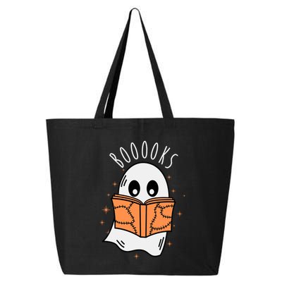 Ghost Reading Books Halloween 25L Jumbo Tote