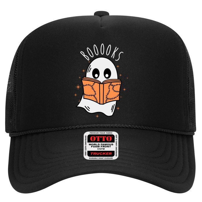 Ghost Reading Books Halloween Hat