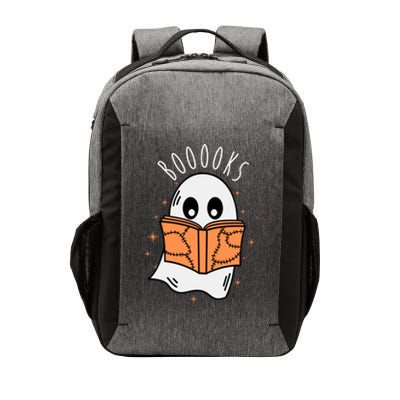 Ghost Reading Books Halloween Vector Backpack