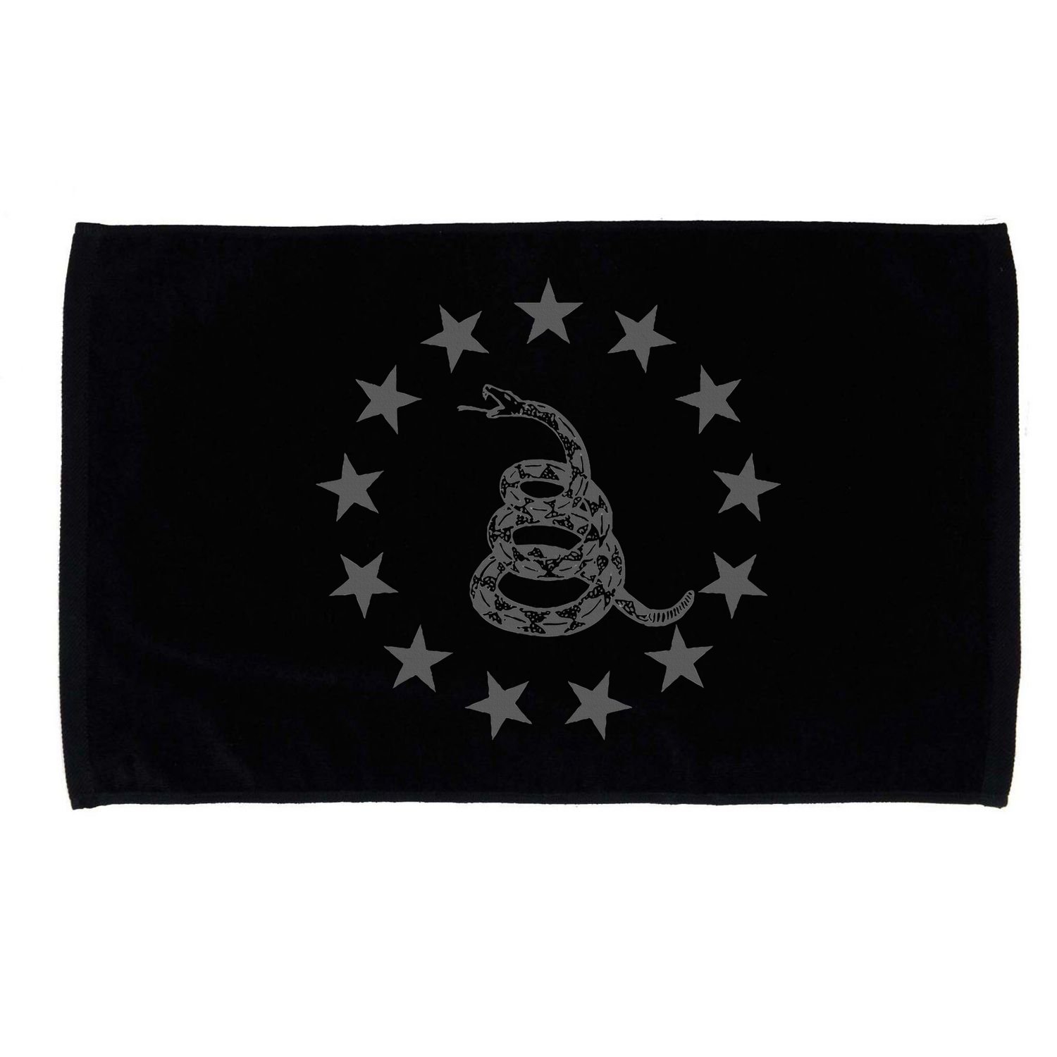 Gadsden Rattlesnake Betsy Ross Flag Ring Of Stars Patriot Microfiber Hand Towel