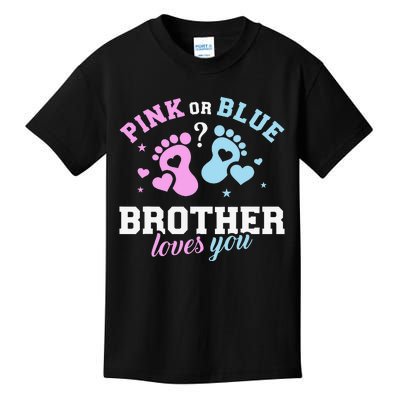 Gender reveal brother Kids T-Shirt