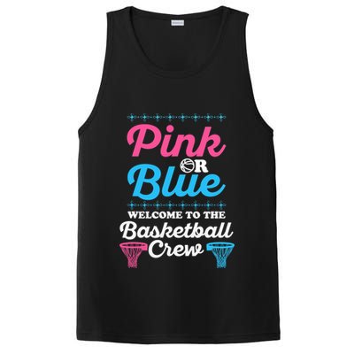 Gender Reveal Basketball Design for a Basketball Family PosiCharge Competitor Tank