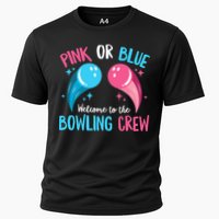 Gender Reveal Bowling Design for a Bowling Lover Cooling Performance Crew T-Shirt