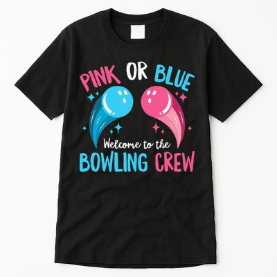 Gender Reveal Bowling Design for a Bowling Lover Tall T-Shirt