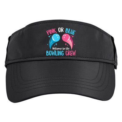 Gender Reveal Bowling Design for a Bowling Lover Adult Drive Performance Visor
